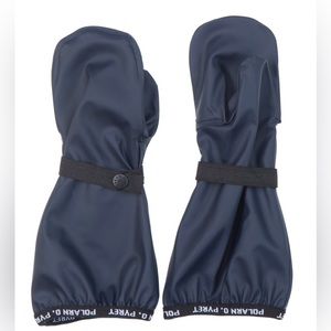 Waterproof rain mittens - new - Polarn O. Pyret